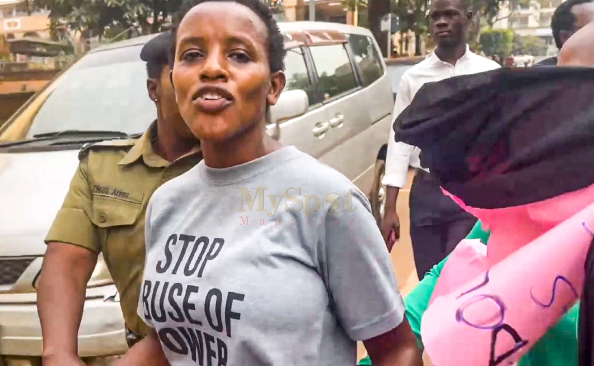 Human Rights Activist Agatha Atuhairwe Arrested During Protest in Kampala